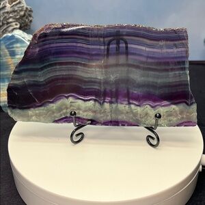 Rainbow Fluorite Slab 7 X 3 1/2